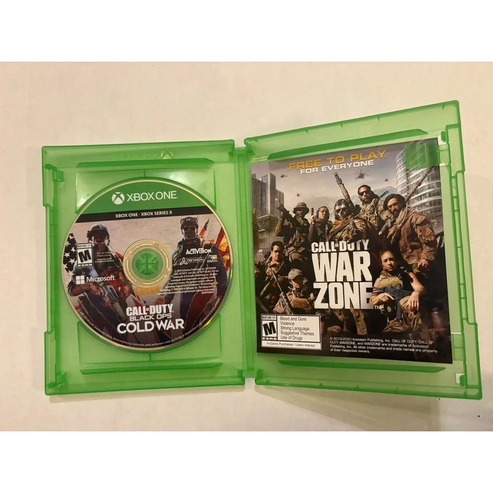 Call of Duty Black Ops Cold War‎ Xbox One Game Disc Only No Cover